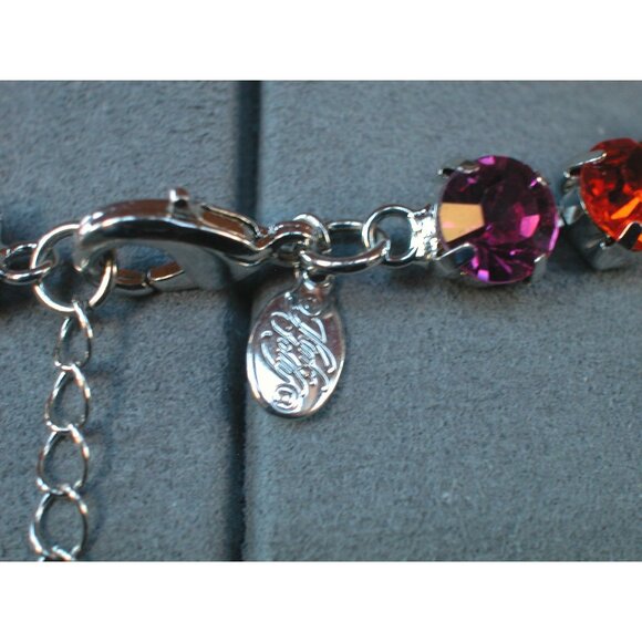 Kirks Folly Rainbow Crystal Necklace & Bracelet Set - Picture 5 of 5